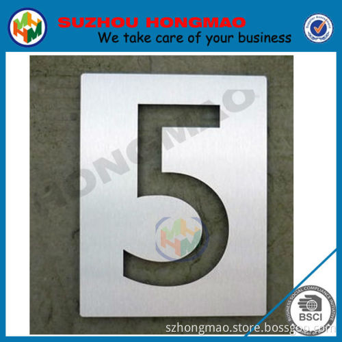 Hotel house numbers